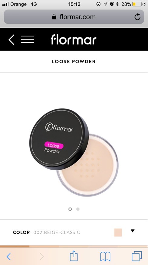 Product BEIGE-CLASSIC LOOSE POWDER