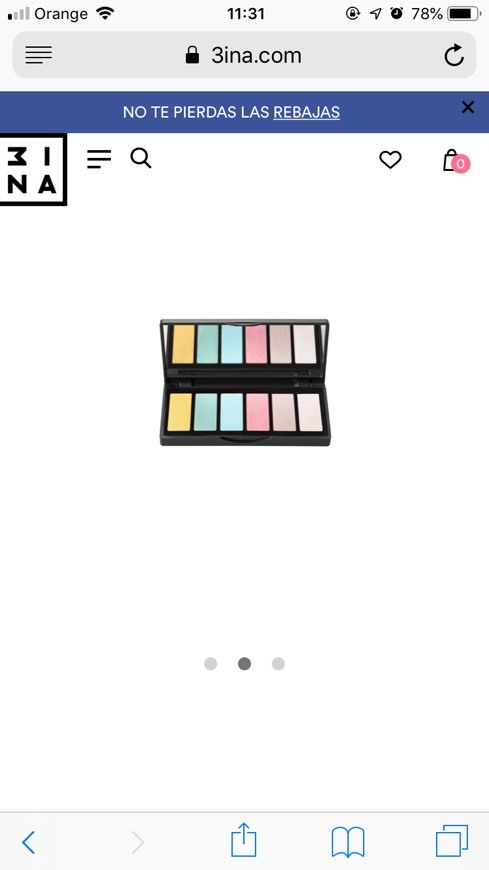 Producto Riot Bold Eyeshadow Palette