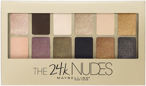 Belleza Maybelline New York Paleta de Sombras de Ojos The 24 Karat Nudes