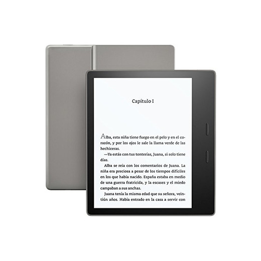 Nuevo e-reader Kindle Oasis - Grafito, resistente al agua, pantalla de 7”