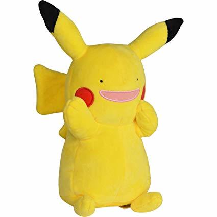 Moda Ditto pikachu plush 