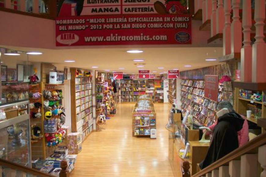 Lugar Librería Akira Comics