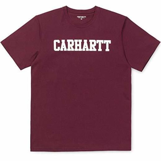 Carhartt WIP Camiseta básica para Hombre Sudadera con Cuello Redondo de Manga