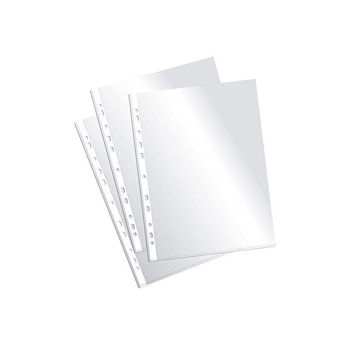 Plus Office EH303A-8/FC - Fundas multitaladro folio-cristal
