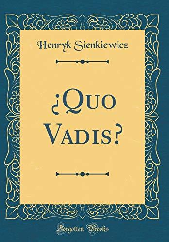 Book ¿Quo Vadis?