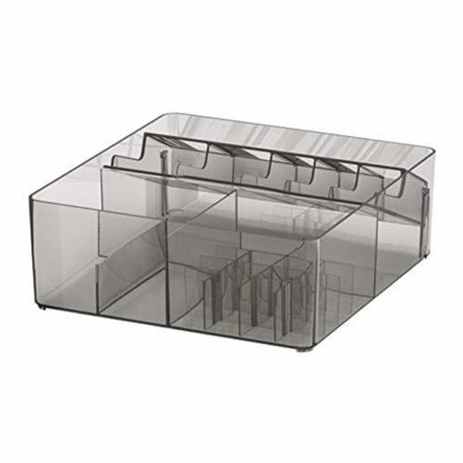 Ikea Godmorgon Caja con Compartimentos ahumados 104.002.67 Tamaño 12 1/2x11x4