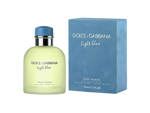DOLCE & GABBANA LIGHT BLUE HOMME agua de tocador vaporizador 75 ml
