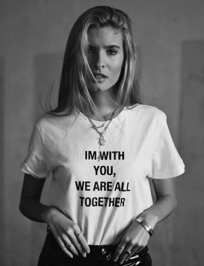 White T-shirt, Marta Lozano – martalozanoiswithyou
