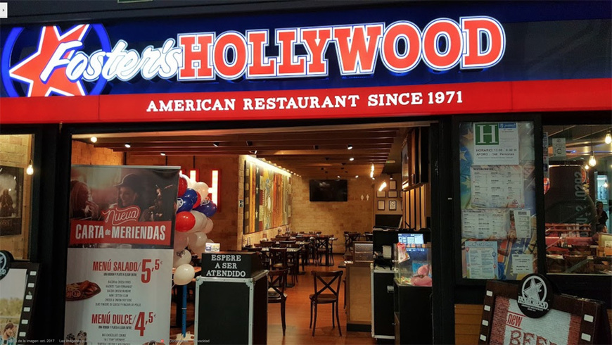 Restaurantes Foster's Hollywood