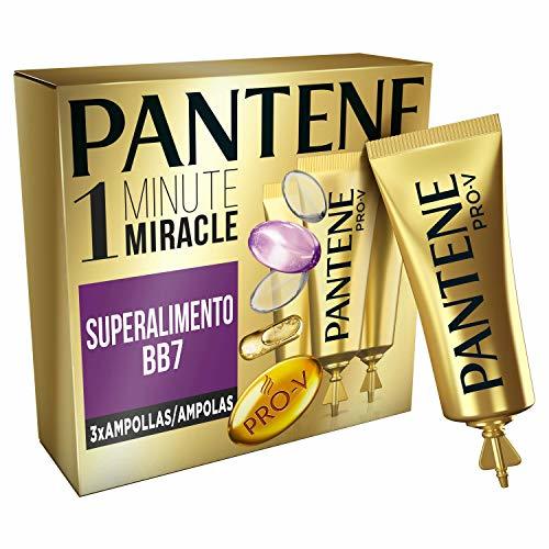 Beauty Pantene ProV Pack de 3 Superalimento 1 Minuto Ampolla