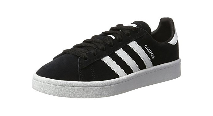 Moda Adidas Campus J, Zapatillas Unisex Niños, Negro