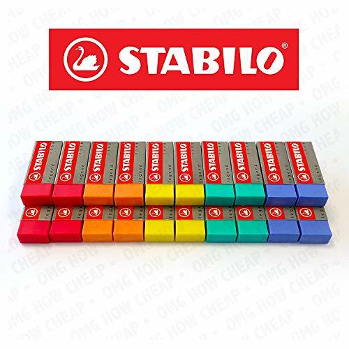 Productos Stabilo Legend Gomme plastique-Couleurs assorties-Lot de 20