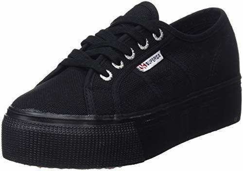 Moda Superga 2790Cotw Linea Up And Down, Zapatillas Unisex adulto, Negro