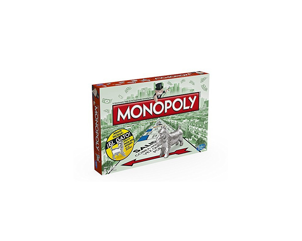 Monopoly Hasbro Gaming - Juego de mesa clásico, versión española