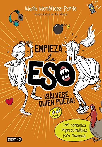 Libro Empieza la ESO. ¡Sálvese quien pueda!: Ilustraciones de Kim Amate