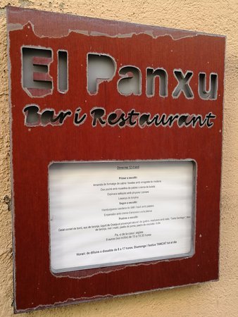 Restaurantes Restaurant El Panxu