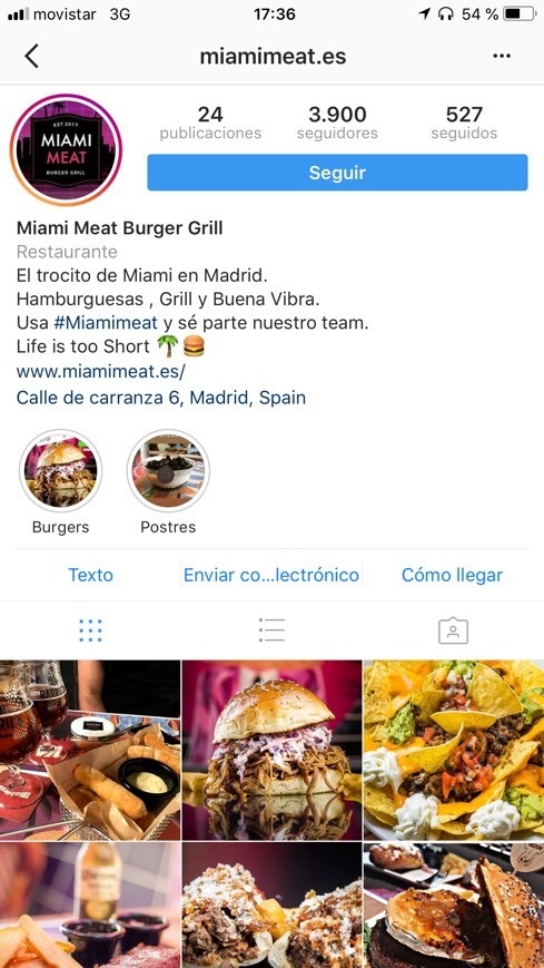 Restaurantes Miami Meat burger grill