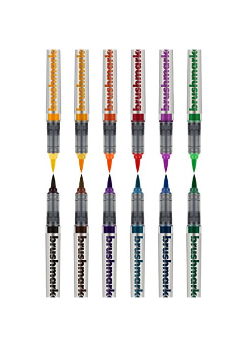 Electronic Karin HQ0003 Brush Marcador Pro 12 Basic Colours Set Brush Pro Basic Colours Set