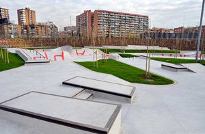 Lugar Skatepark Madrid Río