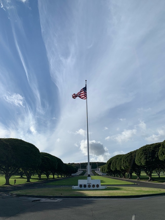 Lugar National Memorial Cemetery of the Pacific