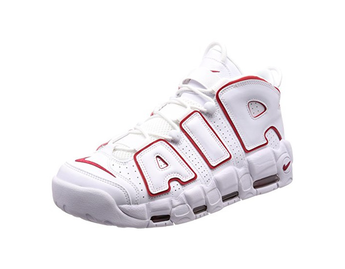 Zapatillas Nike - Air More Uptempo Ž96 Blanco/Rojo/Blanco Talla