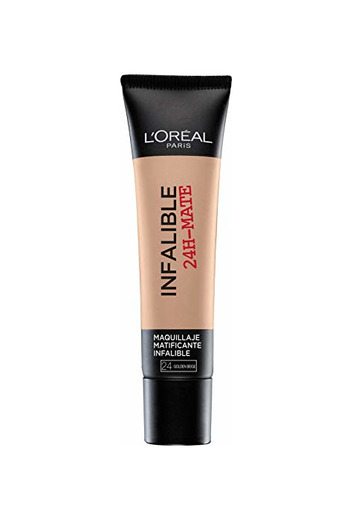 L'Oréal Paris 24H Mate Base maquillaje matificante larga duración tono de piel