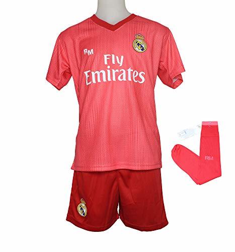 Products Conjunto Complet Infantil Real Madrid Réplica Oficial Licenciado de la Tercera Equipación