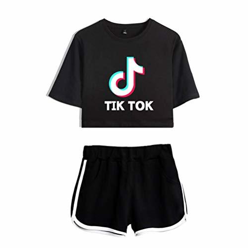 Fashion Memoryee TIK Tok imprimiendo Camisetas y Pantalones Cortos