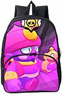 Product SJYMKYC Brawl Stars Juegos Mochila Bolsas De Poliéster Estudiante/Niños Mochila Escolar Mochila