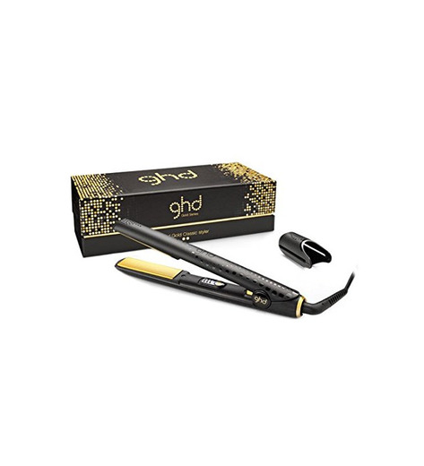 ghd V Gold Professional Classic Styler - Plancha para el pelo, color negro