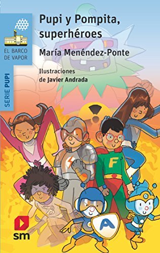 Book Pupi y Pompita, superhéroes