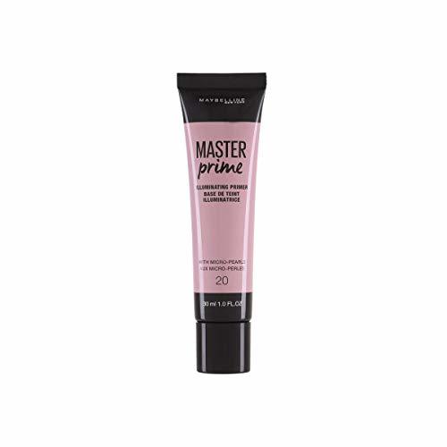 Beauty Maybelline Prebase Maquillaje Master Prime Tono 20 Iluminador