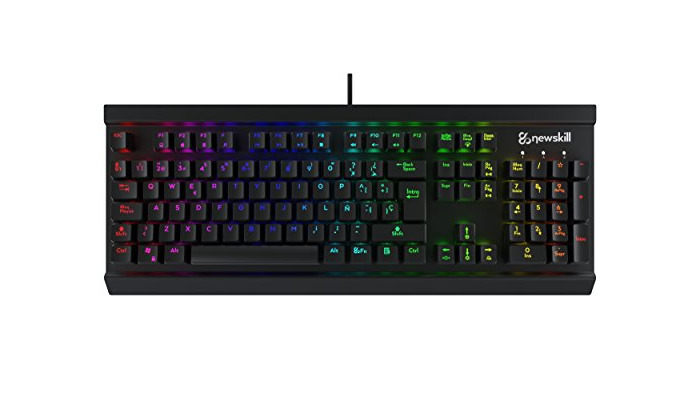 Electrónica Newskill Thanatos Switch Red - Teclado mecánico gaming