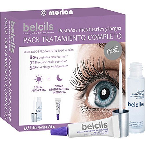 Product Belcils PACK Tratamiento Completo Crema Regeneradora Intensiva para Pestañas