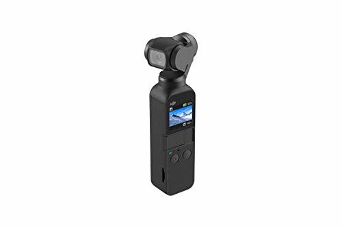 Electronic DJI Osmo Pocket - Cámara portátil con estabilizador en Tres Ejes, Resolución