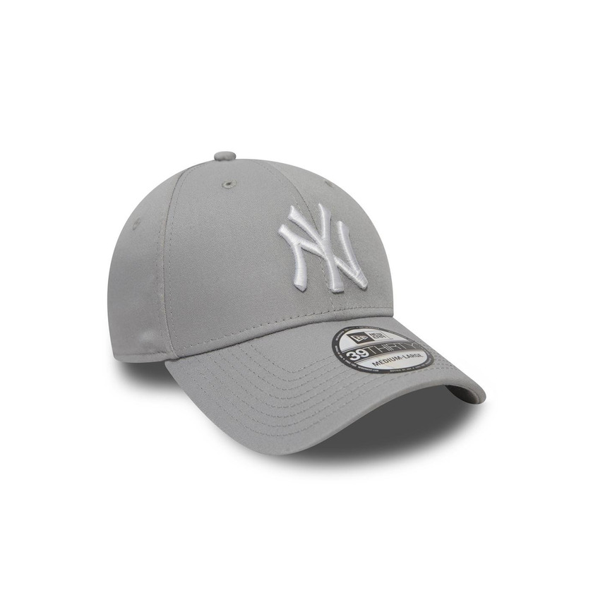 Fitness New Era 39Thirty League Basic New York Yankees, Gorra para Hombre, Gris