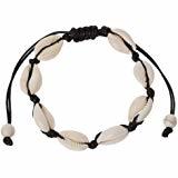 Fashion joyliveCY Hecho a Mano Natural Seashell Tejer a Mano Pulsera Mujer Conchas