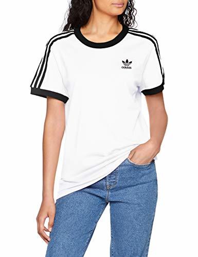 Fitness adidas 3 Stripes tee White Camiseta