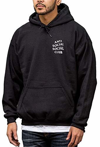 Moda Anti Social Social Club Sudadera con Capucha Negro Negro Medium