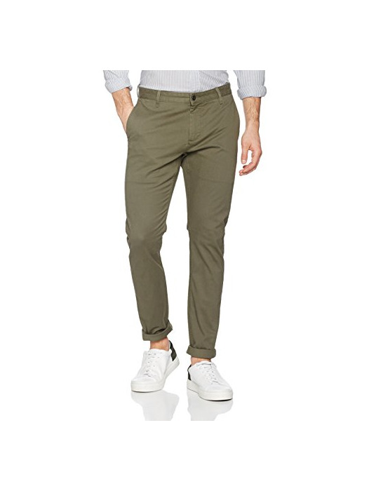 Moda Dockers Washed Khaki Skinny-Stretch Twill Pantalones