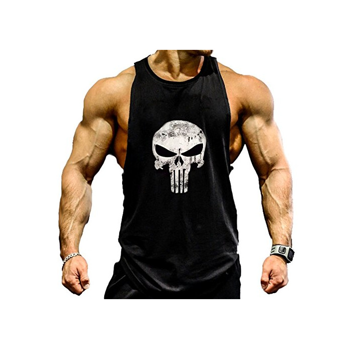 Social A. M. Sport Camisa Camiseta Hombre Tirantes Culturismo Fitness Deportiva. Ropa Deporte