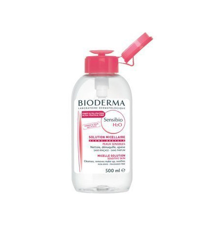 Belleza BIODERMA Sensibio H2O Solución Micelar Pump Piel Sensible 500 ml