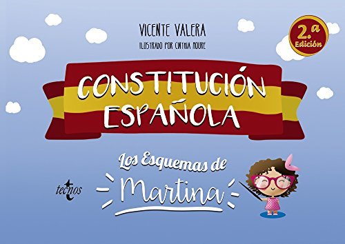 Libro Constitución Española. Los esquemas de Martina