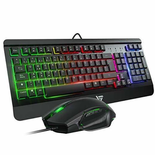 Electronic VicTsing Teclado Gaming LED