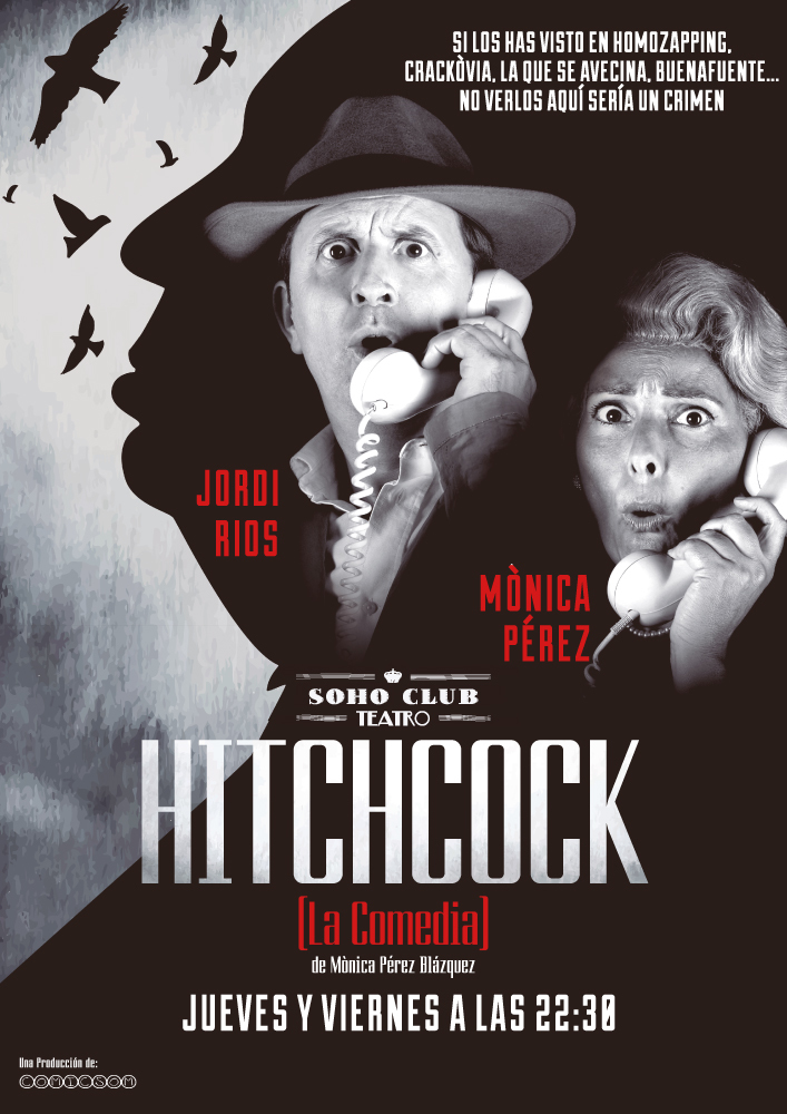 Moda HITCHCOCK, LA COMEDIA en el Soho Teatro - Madrid Es Teatro