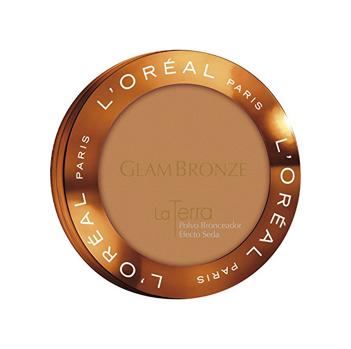 Belleza L'Oréal Paris Glam Bronze Polvo Bronceador, Tono: La Terra 04 Taormina - 95 g