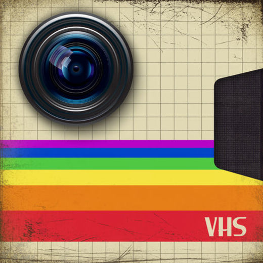 Videocámara y cámara Retro VHS