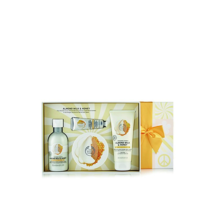 Belleza The Body Shop - Set de regalo de leche y miel para