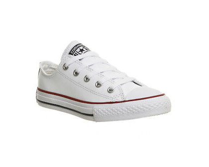 Converse Chuck Taylor All Star Ox, Zapatillas de Lona, Unisex, Blanco