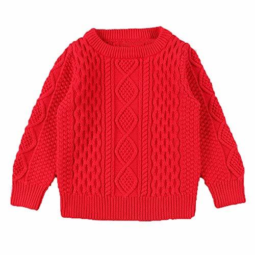 Moda ZODOF Suéter de Color sólido para niños Niños Baby Girl Boy Jersey